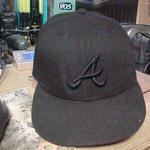 New Era Atlanta Braves Baseball Cap Size 7